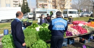 DULKADİROĞLU BELEDİYESİ ZABITA EKİPLERİNDEN PAZAR DENETİMİ