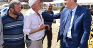 DULKADİROĞLU KURBAN SATIŞ NOKTASINA İLGİ YOĞUN