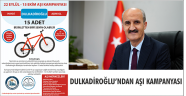 DULKADİROĞLU’NDAN AŞI KAMPANYASI