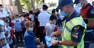 DULKADİROĞLU TRAFİK EĞİTİM PARKI MİNİK MİSAFİRLERİNİ AĞIRLADI