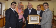 Durmuş Deveci’ye “Yesevilik Beratı”