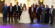 Efe ve Gündeş ailesinin mutlu günü