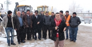 Ekinözü’nde Karla Mücadele Ekibi İş Başında
