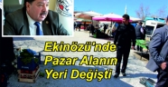 Ekinözü'nde Pazar Alanın Yeri Değişti