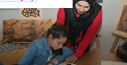 Elbistan'da kadınlar ahşap yakma sanatını öğreniyor
