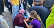 Elbistan'da otomobilin çarptığı yaya yaralandı