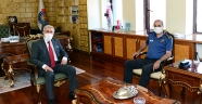 Emniyet Müdürü Salim Cebeloğlu, Üniversitemiz Rektörü Prof. Dr. Niyazi Can’ı Ziyaret Etti