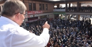 Erciş’te Davutoğlu izdihamı!
