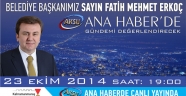 ERKOÇ, AKSU TV'YE KONUK OLUYOR