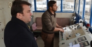 ERKOÇ, ASFALT ÜRETİMİNİ DENETLEDİ