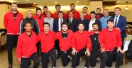 ERKOÇ VOLEYBOLCULARA BAŞARILAR DİLEDİ