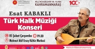 Esat Kabaklı Konseri Ertelendi