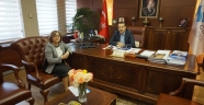 FATMA ŞAHİN’DEN TBMM BAŞKANI YILMAZ’A ZİYARET