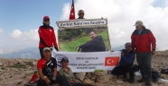 Fethiye zirve dağcılık ve doğa sporları kulübünden anlamlı zirve tırmanışı