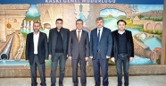 GASKİ GENEL MÜDÜRÜ SÖNMEZLER’DEN KASKİ’YE ZİYARET
