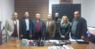 GAZETECİLERDEN 112 AÇM MÜDÜRLÜĞÜNE ZİYARET