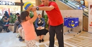 Geleceğin Sporcuları Piazza’da Voleybolla Tanıştı