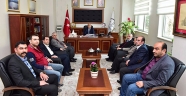 GEMCİLER KÜLTÜR DAYANIŞMA DERNEĞİ BAŞKAN OKAY’I ZİYARET ETTİ