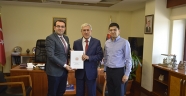 Genç Kahramanmaraşlılar Platformundan Üniversitemiz Rektörü Can’a Ziyaret