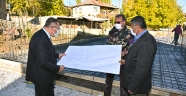 GÖKSUN BELEDİYESİ SOSYAL TESİS YAPIMINA DEVAM EDİYOR