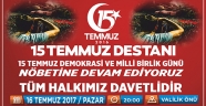 HAYDİ KAHRAMANMARAŞ NÖBETE DEVAM