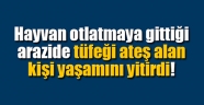 Hayvan otlatmaya gittiği arazide tüfeği ateş alan kişi yaşamını yitirdi