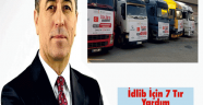 İdlib İçin 7 Tır Yardım