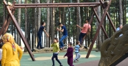 İFTARDA DOĞAL YAŞAM PARKINA YOĞUN İLGİ