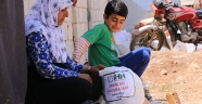 İHH'dan Afrin'de 3 bin 500 aileye gıda kolisi yardımı
