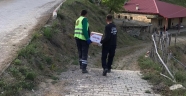İlçelerde yardım paketi dağıtılıyor