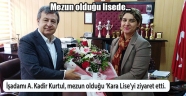 İŞADAMI KURTUL’DAN ‘KARA LİSE’YE ZİYARET