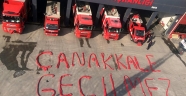 İTFAİYEDEN ÇANAKKALE ŞEHİTLERİNİ ANMA TÖRENİ