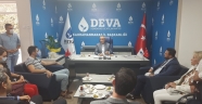 İYİ PARTİ'DEN DEVA PARTİ'SİNE HAYIRLI OLSUN ZİYARETİ