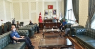 Kahramanmaraş Emniyet Müdürü Cebeloğlu'dan Başkan Okumuş'a ziyaret