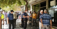 Kahramanmaraş Emniyet Müdürü Salim Cebeloğlu'dan Afşin'de Kovid-19 denetimi