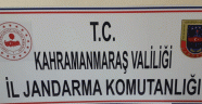 Kahramanmaraş İl Jandarma Komutanlığından uyuşturucu operasyonu