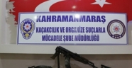 Kahramanmaraş merkezli silah kaçakçılığı operasyonu
