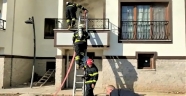 Kahramanmaraş’ta apartmanda yangın
