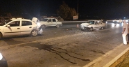 Kahramanmaraş’ta iki otomobil çarpıştı: 4 yaralı