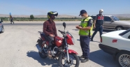 Kahramanmaraş’ta jandarmadan trafik denetimi