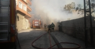 Kahramanmaraş’ta metruk binada yangın