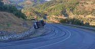 Kahramanmaraş’ta minibüs devrildi: 2 yaralı
