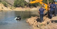 Kahramanmaraş’ta otomobil baraj gölüne düştü