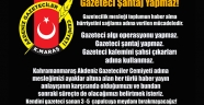 Kahramanmaraş’ta Şantaj Yapan Sözde Gazetecilere Geçit Yok