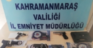 Kahramanmaraş’ta yasa dışı 29 silah ele geçirildi