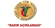 Kahramanmaraş Tabip Odası'ndan sağlık ocağıyla ilgili Kamuoyuna açıklama