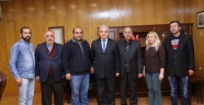 Kahramanmaraş Valilik Makamında, Güveçer'i Ziyaret