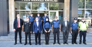 Kahramanmaraş Valisi Coşkun, güvenlik güçleriyle bayramlaştı