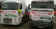 KAHRAMANMARAŞ YENİDEN ENSAR OLDU:143 TIR YARDIM