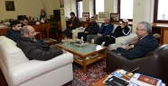 Kahramanmaraşspor Yöneticileri, Rektör Deveci’yi Ziyaret Etti